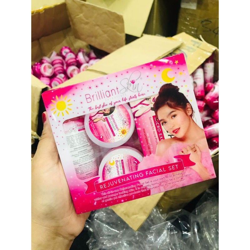 REJUVENTING FACIAL SET (brilliant skincare)