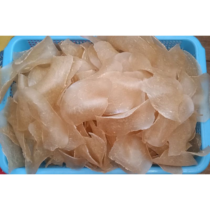 

kerupuk ikan gabus/haruan asli olahan Amuntai berat 1 kg