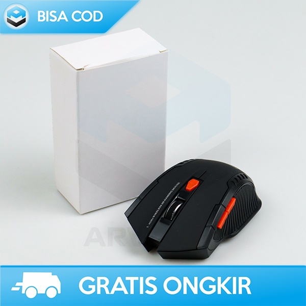 MOUSE FANTECH GAMING 2.4 GHZ NANO AMBIDEXTROUS NIRKABEL BY TAFFWARE W4