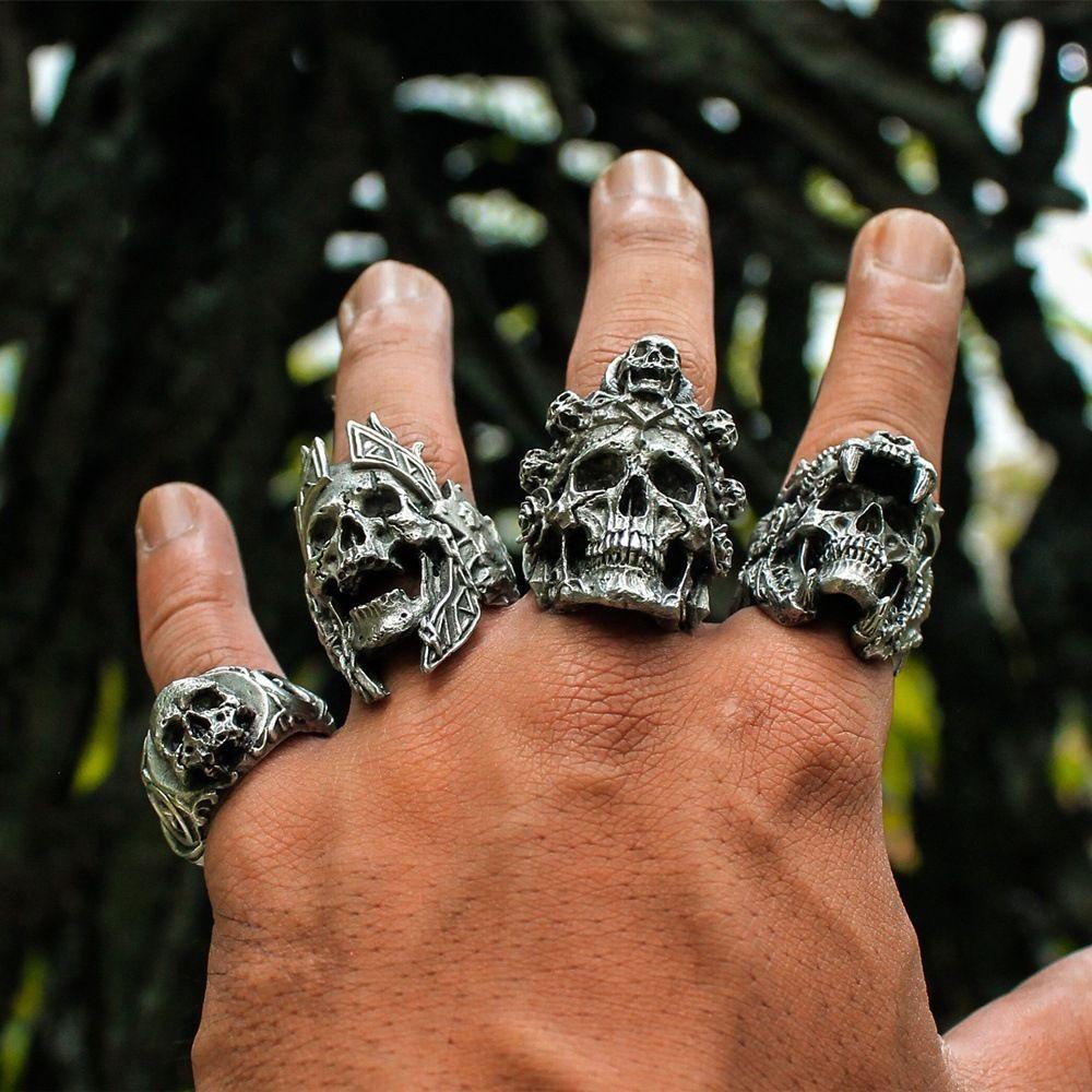 Lily Vintage Rings Aksesoris Fashion Warrior India Gothic