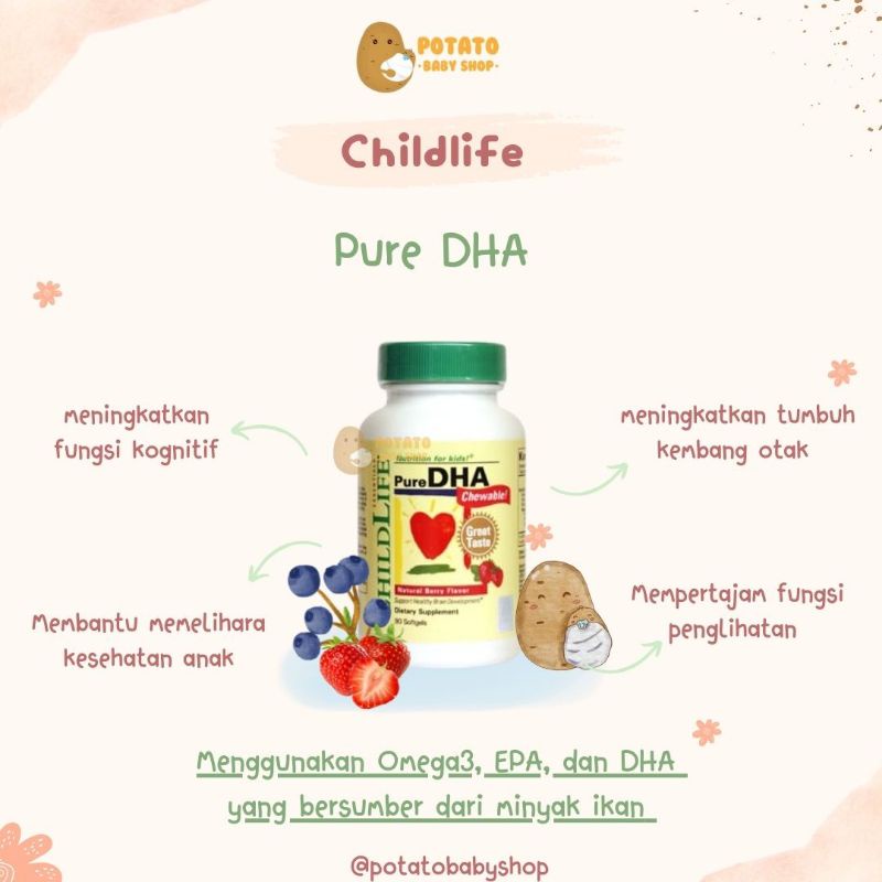 Childlife Pure DHA - Vitamin Anak &amp; Bayi