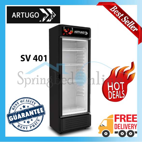 Showcase Cooler 320 Liter Artugo - SV 401 - Garansi Resmi