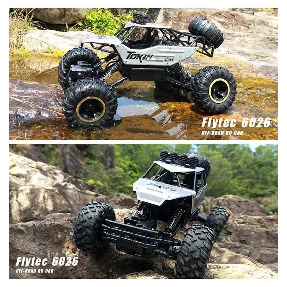 (ADA LAMPU) RC Rock Crawler Offroad Truck skala 1:12 Mobil Remote Control