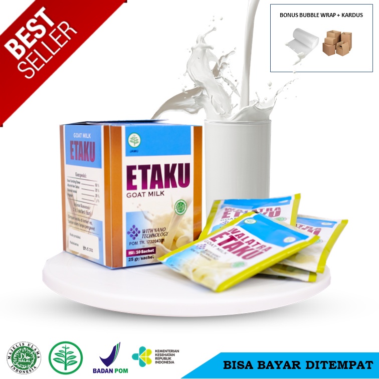 GOAT MILK ETAKU Tanpa Bahan Kimia Asli Terbuat Dari Susu Kambing Etawa Penuh Manfaat