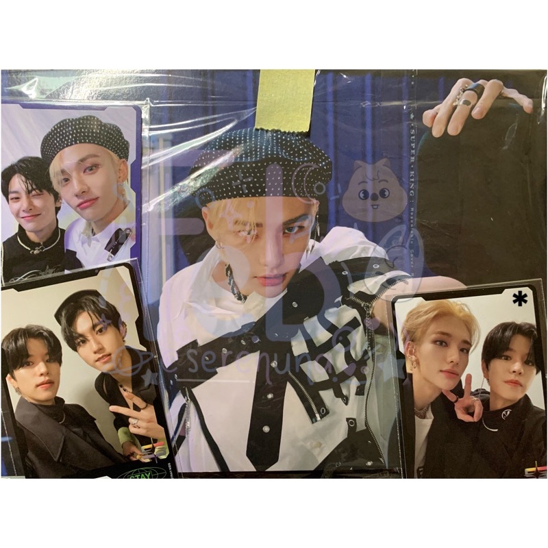 [ READY ] Stray kids photocard mini poster oddinary Hyunjin, Felix, Changbin