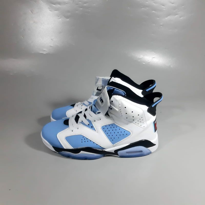 Sepatu Nike Air Jordan 6 University Blue Premium Original