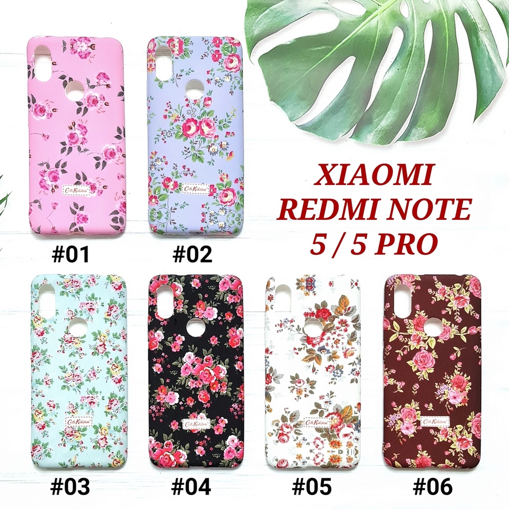 XIAOMI REDMI NOTE 4 4X 5A 5A PRIME 5 5 PRO 6 6 PRO 7 8 8 PRO - CK FLOWER Soft Case Glow In The Dark