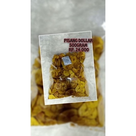 

kripik pisang dollar manis