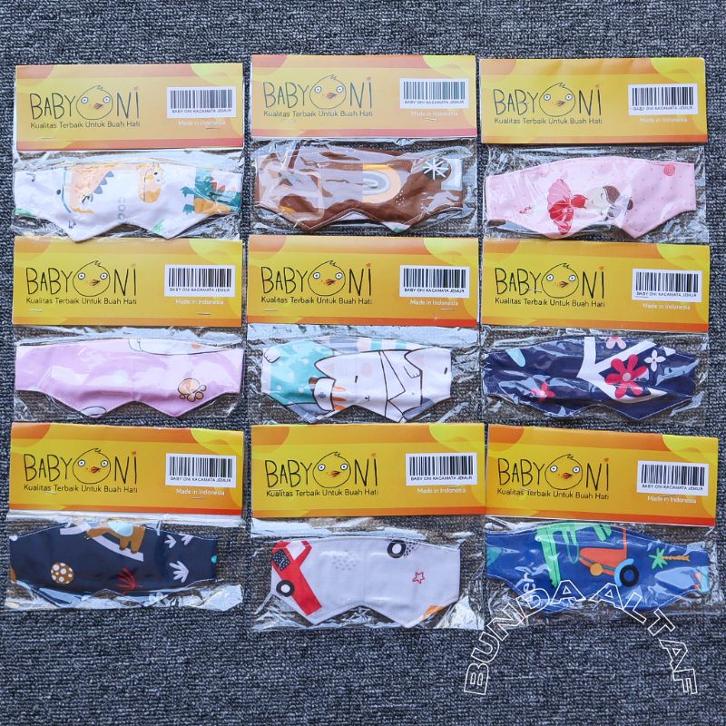 Kacamata Bayi Berjemur Penutup Mata Bayi Baby Eye Mask