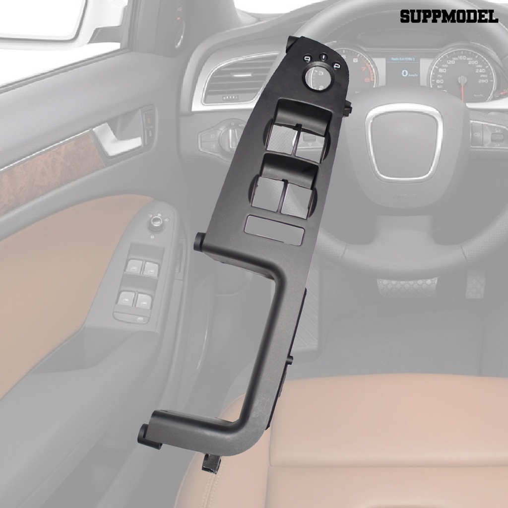 Suppmodel Cover Panel Saklar Jendela Pengganti Tahan Lama 8E1867171B Untuk Audi A4 B6 B7 01-08