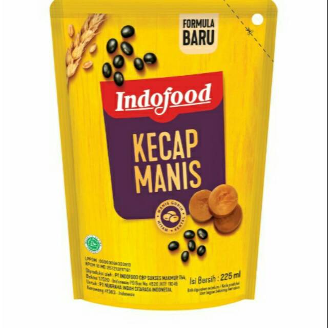 

Indofood kecap Refill manis 200ml