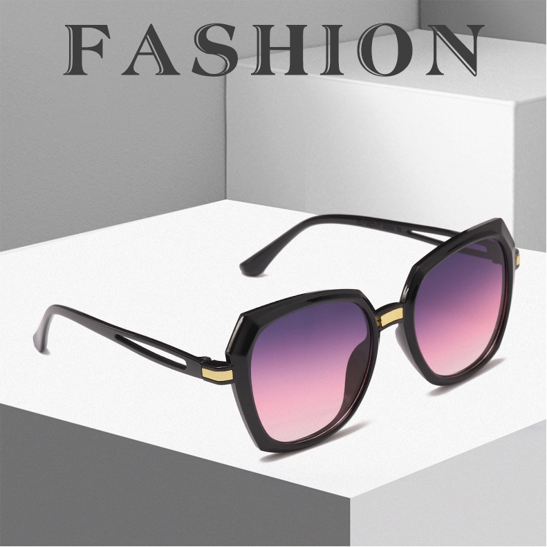 Korean fashion retro men and women personality sunglasses