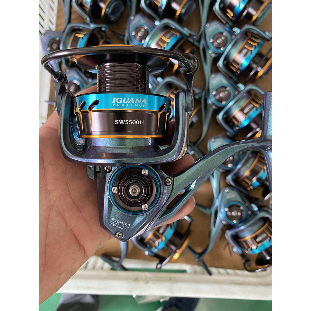 REEL IGUANA PLATINUM | BULLZEN ORIGINAL BERHOLOGRAM DISTRIBUTOR RESMI