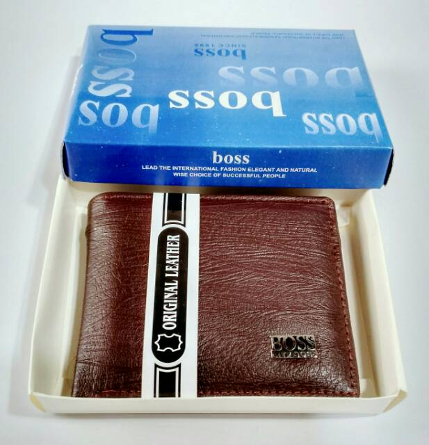 Dompet Pendek Cowok Kulit Sintetis Lipat Slop Kartu Murah NR_Outfit Official COD