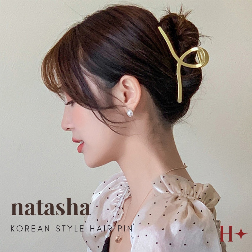 H✦ Natasha Jepit Rambut Premium Jepitan Rambut Korea