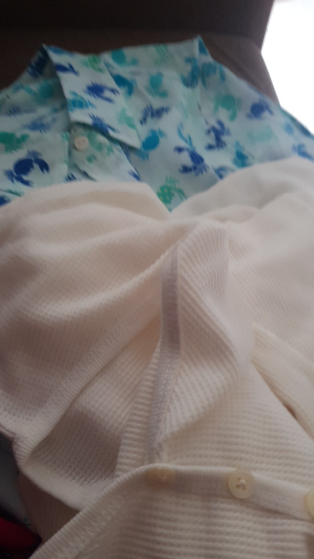 2685 - Talbots Printed Sleeveless Blouse | Tanktop Kerah