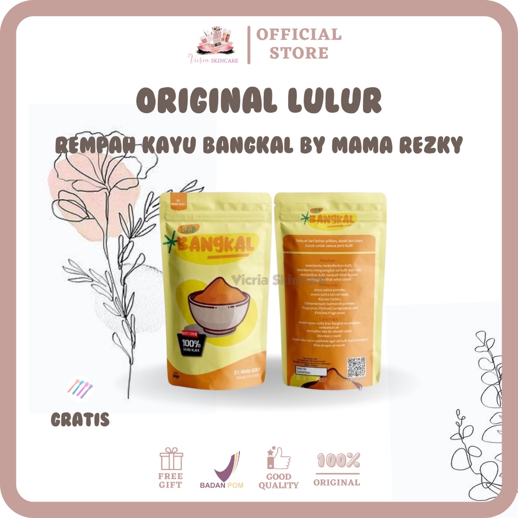 ORIGINAL lulur rempah kayu bangkal