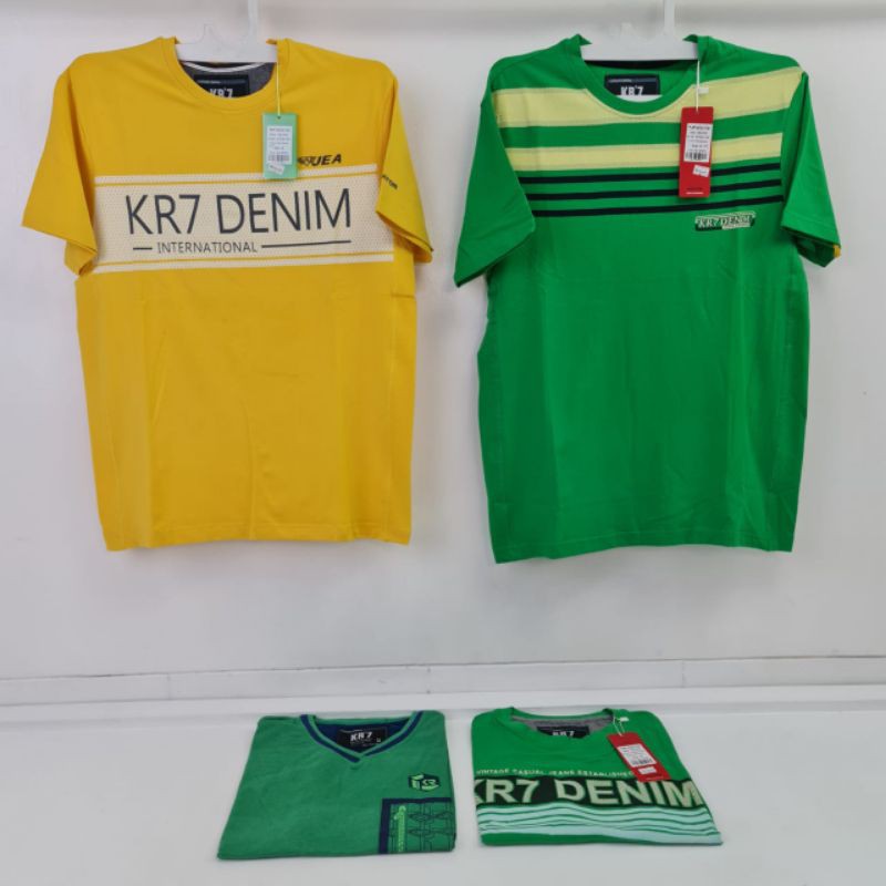 Kaos Dewasa KREATOR KR'7 Lengan Pendek Cotton Combed