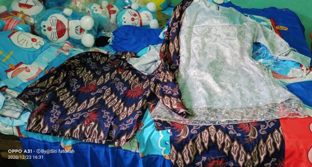 Batik Couple Batik Set Kebaya Sarimbit Baju Wanita Couple Modern Terlaris Kebaya Couple Keluarga