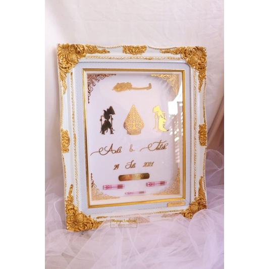 Mahar Akrilik Gold , Mahar mewah, Mahar cutting laser