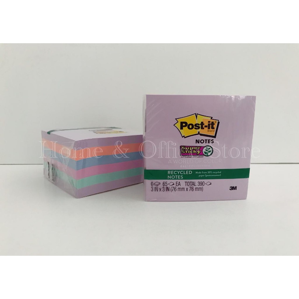 

3M Post-It 654-6SSNRP 3in x 3in ( Super Sticky Notes )