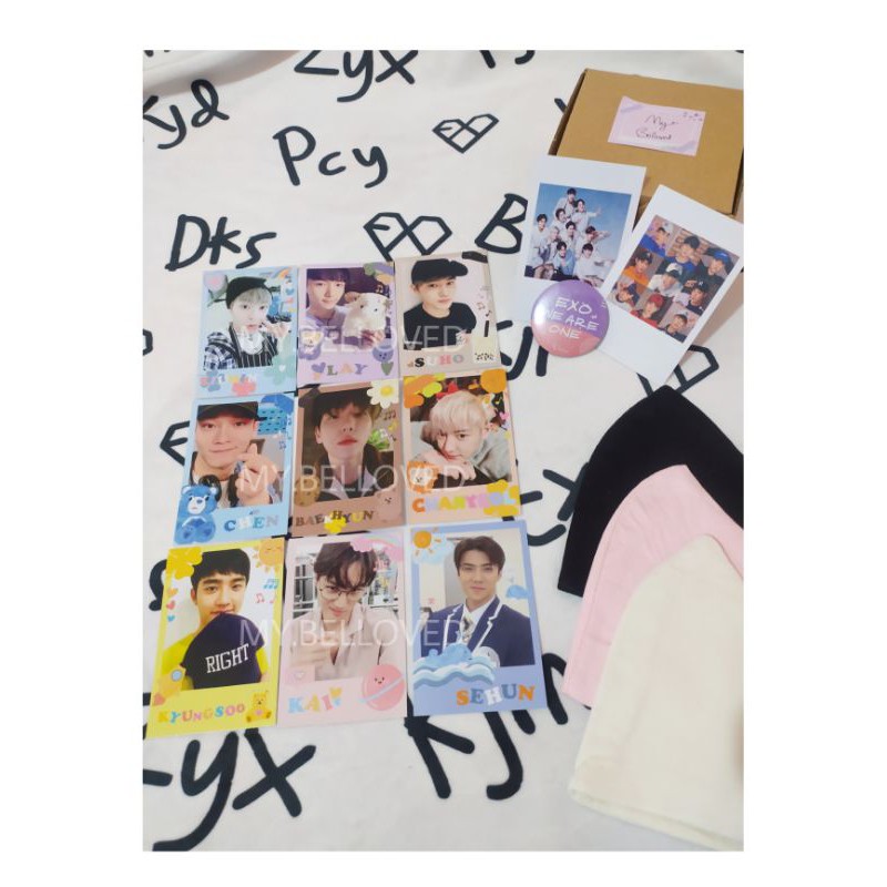 Belloved Fankit ( EXO ) [ Polaroid photocard EXO ]