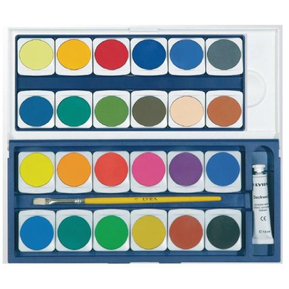 

Laris Manis CAT AIR PADAT / LYRA WATER COLOUR CAKE 24 WARNA Harga Promo