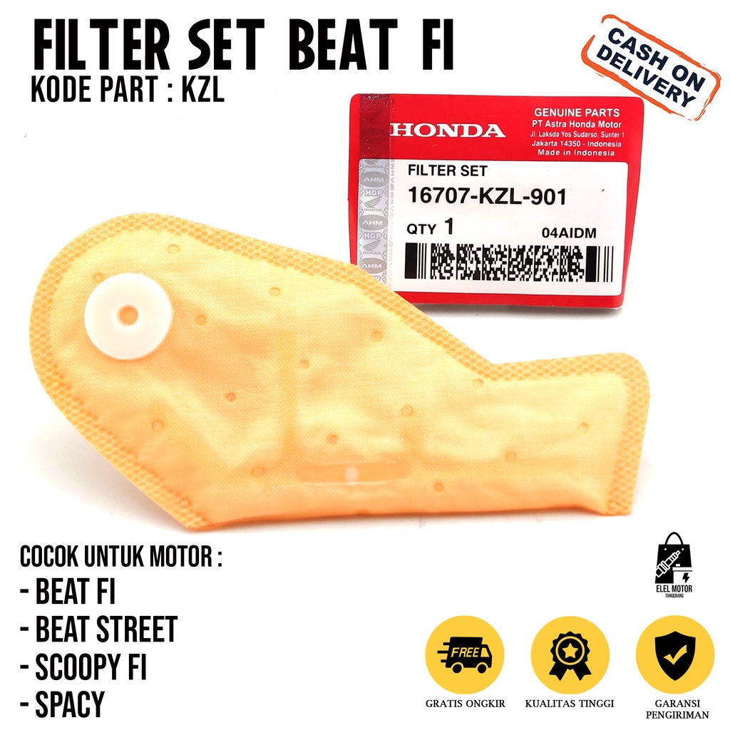 Filter Saringan Pampers Pump Fuel Bensin HONDA Beat FI / Filter Saringan Pampers Pump Fuel Bensin HO