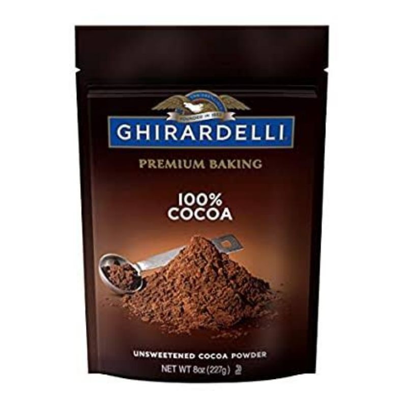 

GHIRARDELLI PREMIUM BAKING 100% COCOA UNSWEETENED 227GR