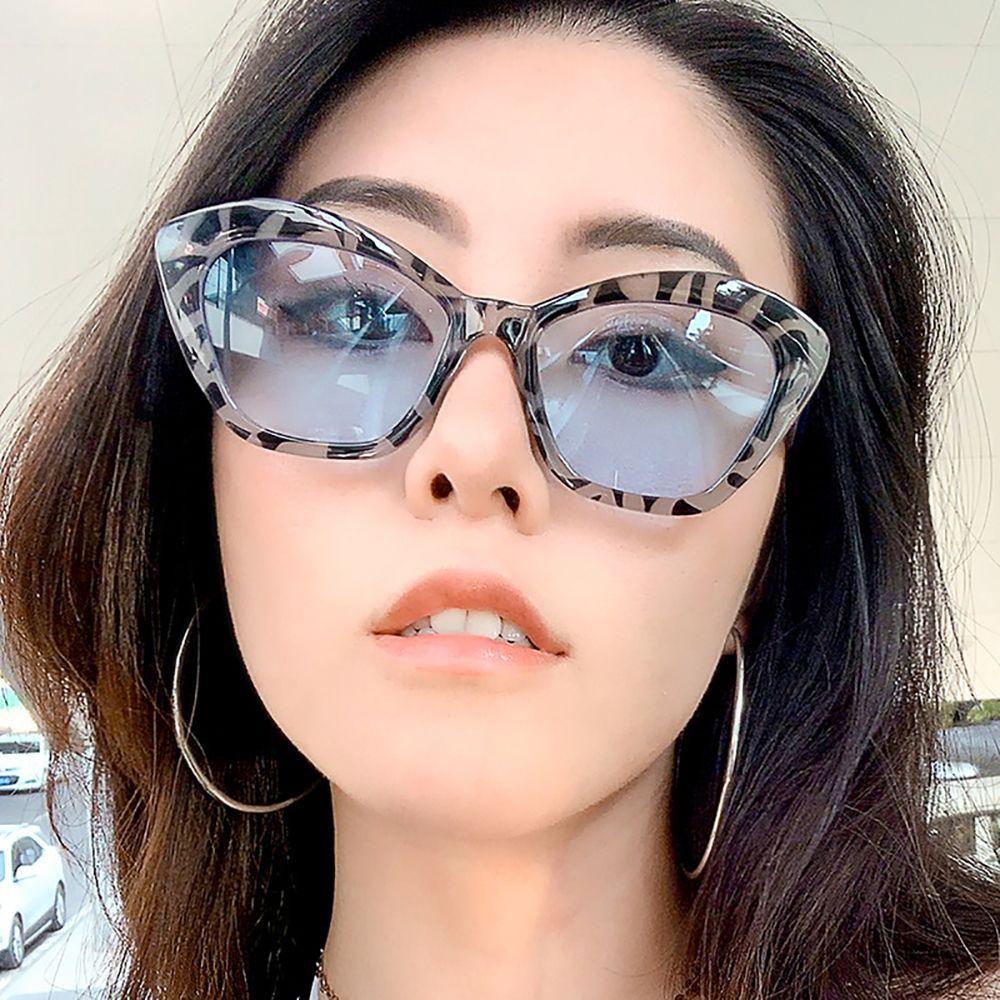 Mxbeauty Kacamata Hitam Mata Kucing Kepribadian Retro Kacamata Anti Radiasi UV Protection Protection Glasses Korea Pria Kacamata Anti Radiasi Untuk Wanita Sale Eyewear Women Glasses