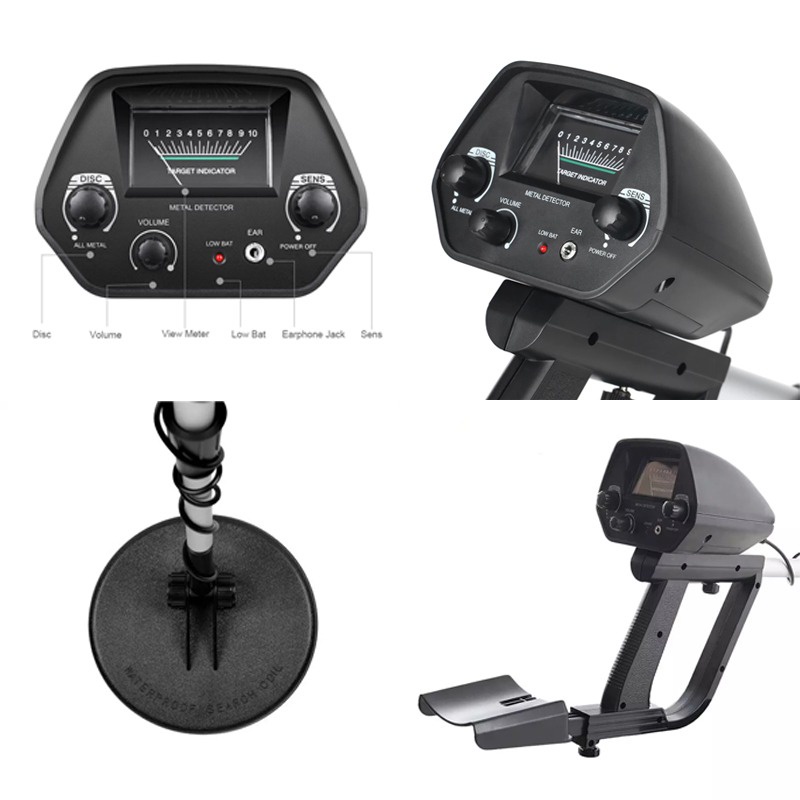 Alat Mendeteksi Bawah Tanah Emas Logam Perak Underground MetalDetector