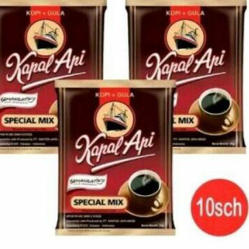 

U0 KOPI KAPAL API SPECIAL MIX RENCENG (kopi+gula) /COFFEE KAPAL API SPECIAL MIX 10PCS✫♚ (Seller)