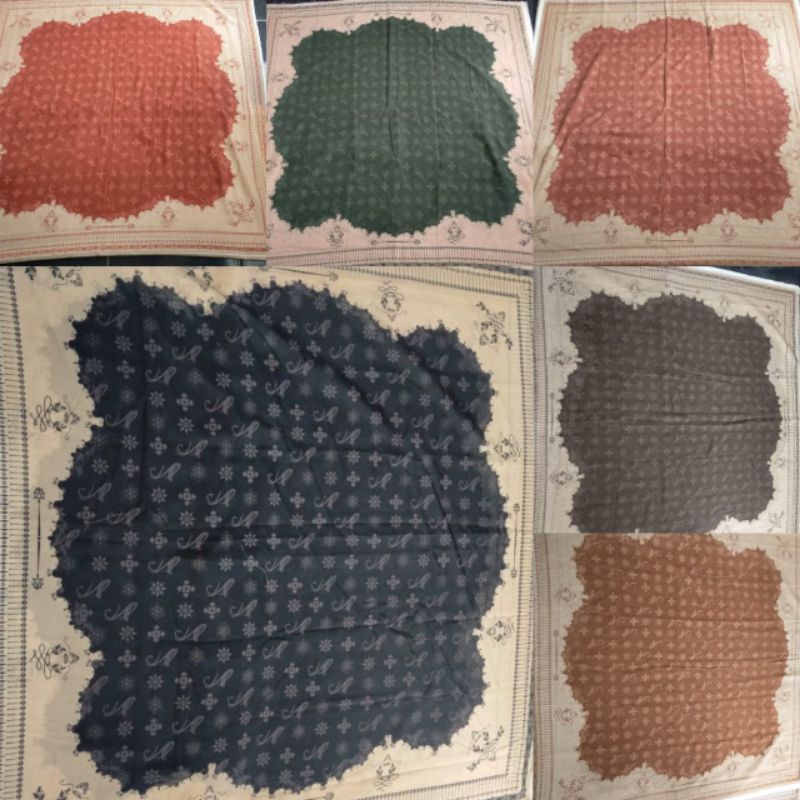 HIJAB SEGI EMPAT VOAL MOTIF LASERCUT PREMIUM TERBARU BEST SELLER || Brik series