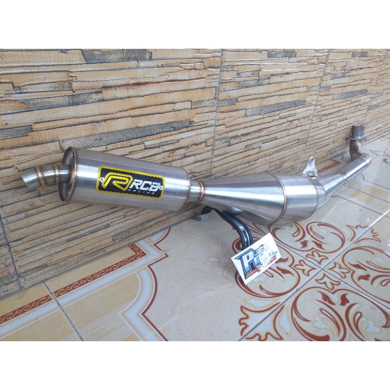 knalpot fizr f1zr force 1 standar racing Rcb stainless