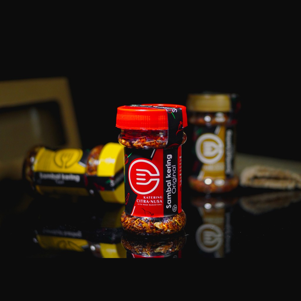

Set sambal sambel kering 3 varian katering citranusa citra nusa