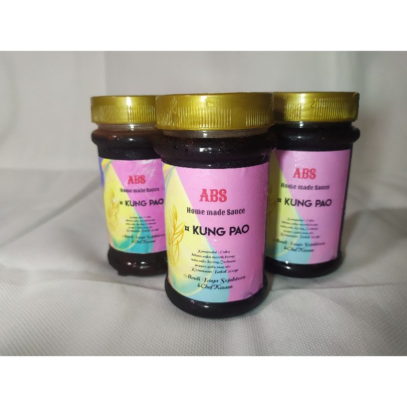 

Kung Pao Sauce/Sauce/Sambal Homemade/ Kung Pao Sauce by ABS 200Gr