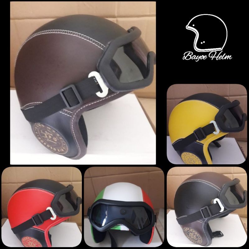 helm anak 3-5 tahun retro pororo