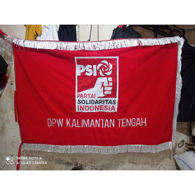 BENDERA PETAKA PSI/BENDERA CUSTOM/BENDERA REQUEST/BENDERA BORDIR
