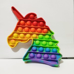 mainan push bubble fidget pop it fidget toy popit rainbow-4