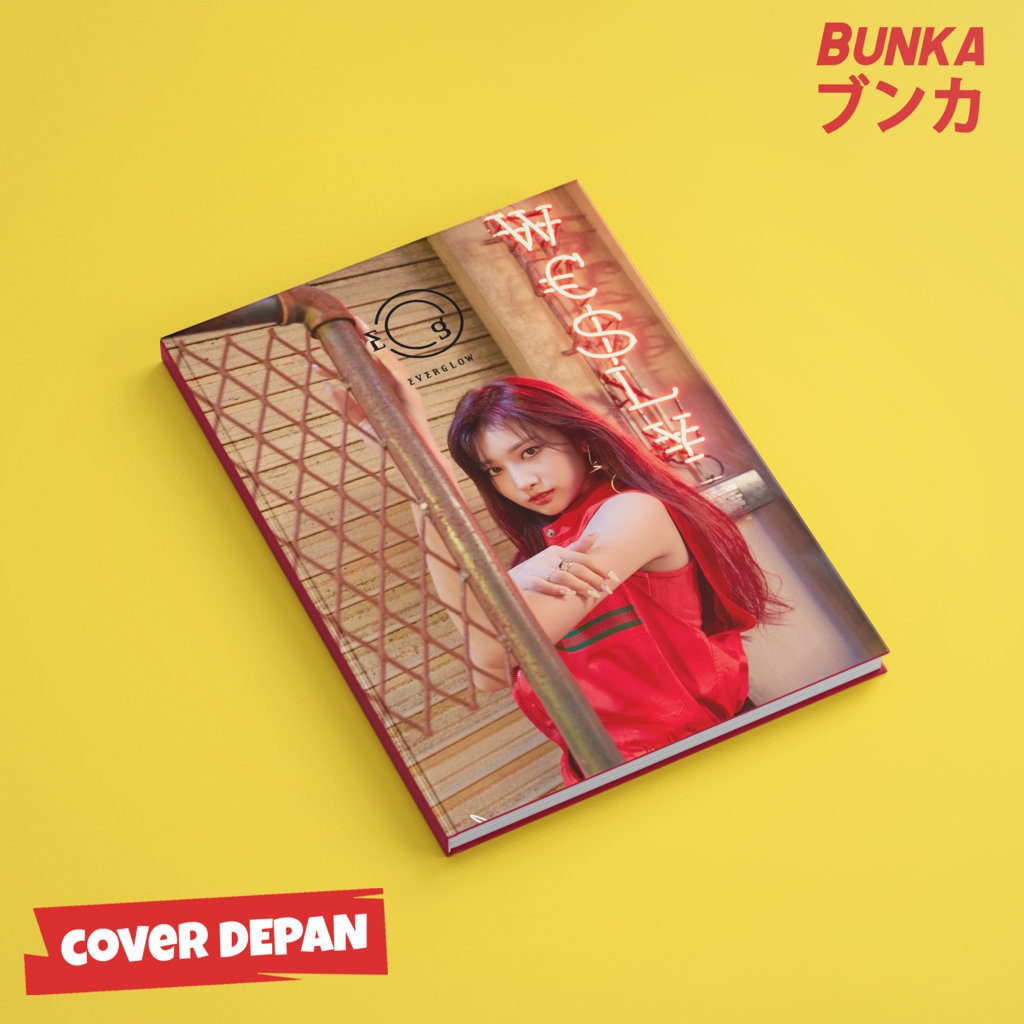 

Notebook KPOP Everglow Sihyeon Hardcover A5 Buku Tulis Catatan Notes Agenda Planner Jurnal