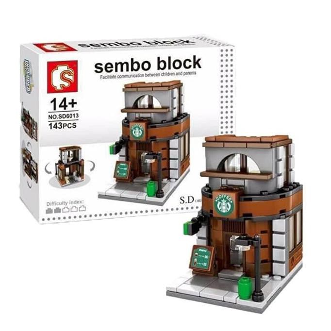 

Sembo Block Coffee Shop 189 Pcs