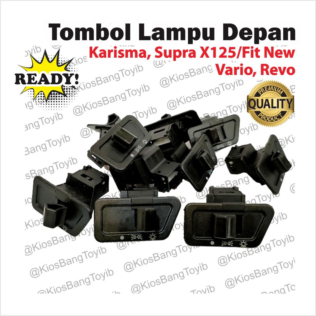 Tombol Lampu Depan Honda Karisma, Supra X125/Fit New, Vario, Revo