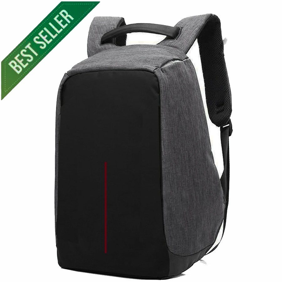 Tas anti maling/&quot;READY STOCK&quot; Diskon Tas Ransel Sekolah Bahan Anti Maling dengan Tempat Laptop