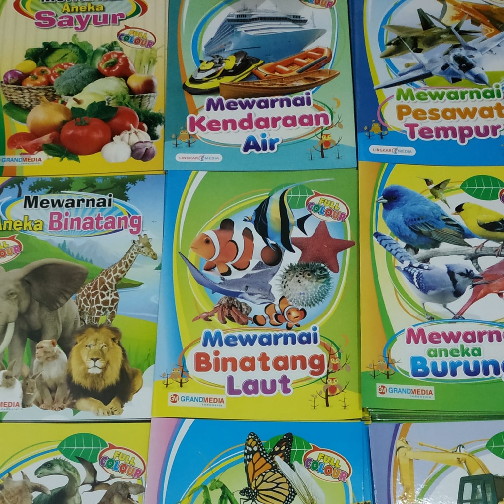 Jual Buku Mewarnai Ukuran A4 | Shopee Indonesia