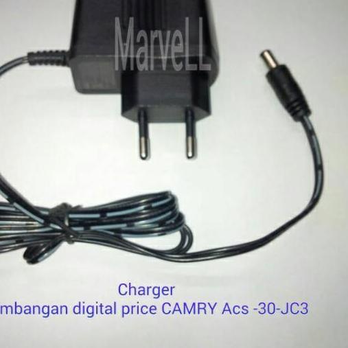 ✮ Charger Timbangan digital camry acs 30 ◌