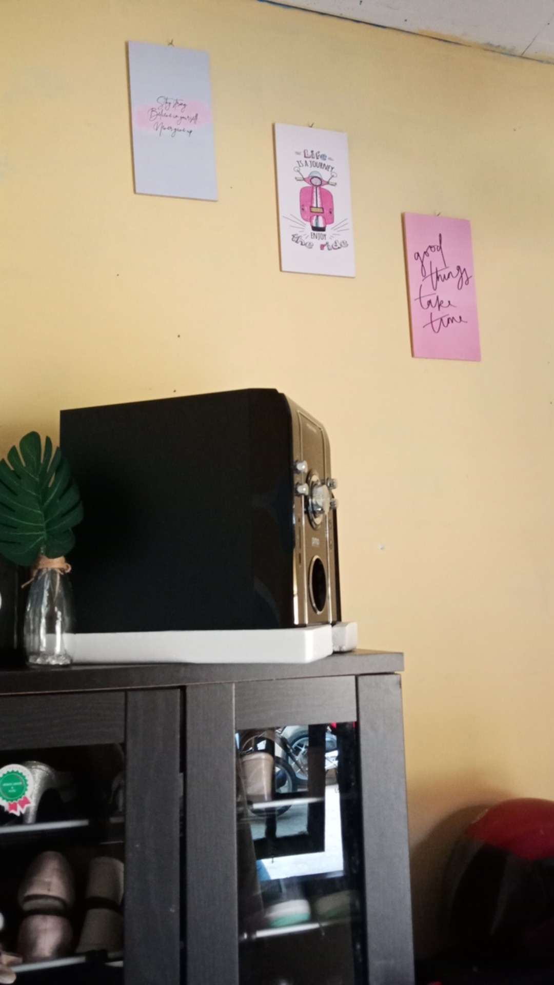 Hiasan Dinding Kata Poster Kayu Quotes Cafe Vintage Wall Decor Ruangan Dekorasi Rumah Quotes Mk105