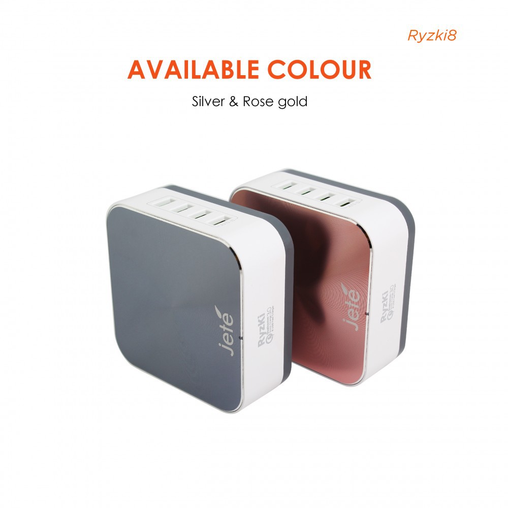 KEPALA CHARGER BATOK CHARGER USB CHARGER RYZKI 10A 8 COLOKAN USB 100-240V 50-60Hz 5V 10A MURAH