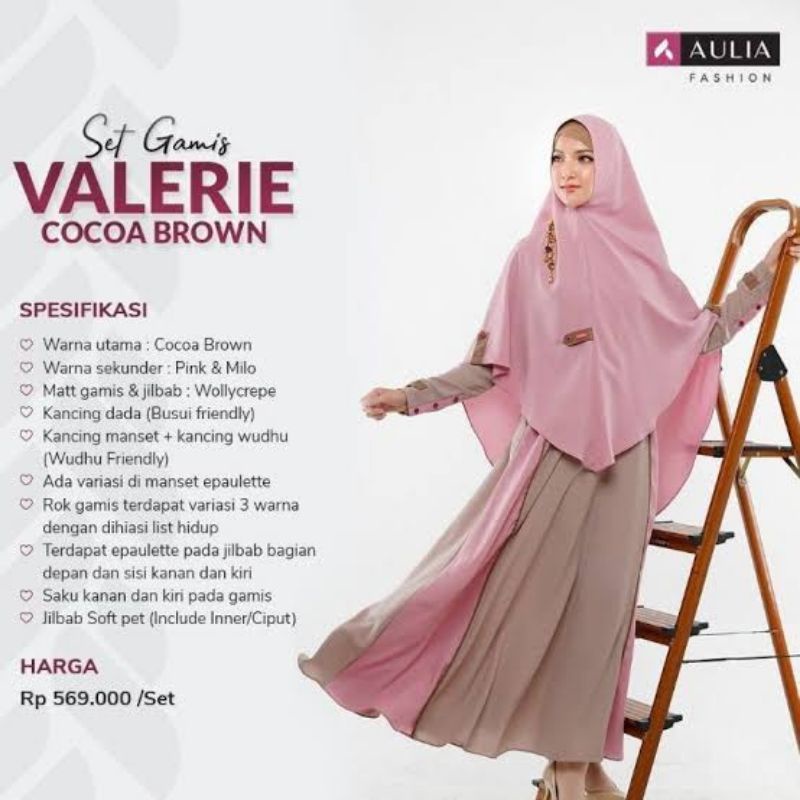 VALERIE CHOCOA BROWN AULIA FASHION