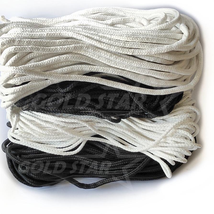 ♦ Tali Kepang Sumbu 0,8 cm 8mm Tali Tas Serut 10mm DRAWSTRING ➧