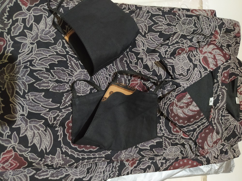 Batik Couple Ayah Anak Lengan Panjang Pria Katun Primisima Couple Kemeja Batik Anak Dan Ayah